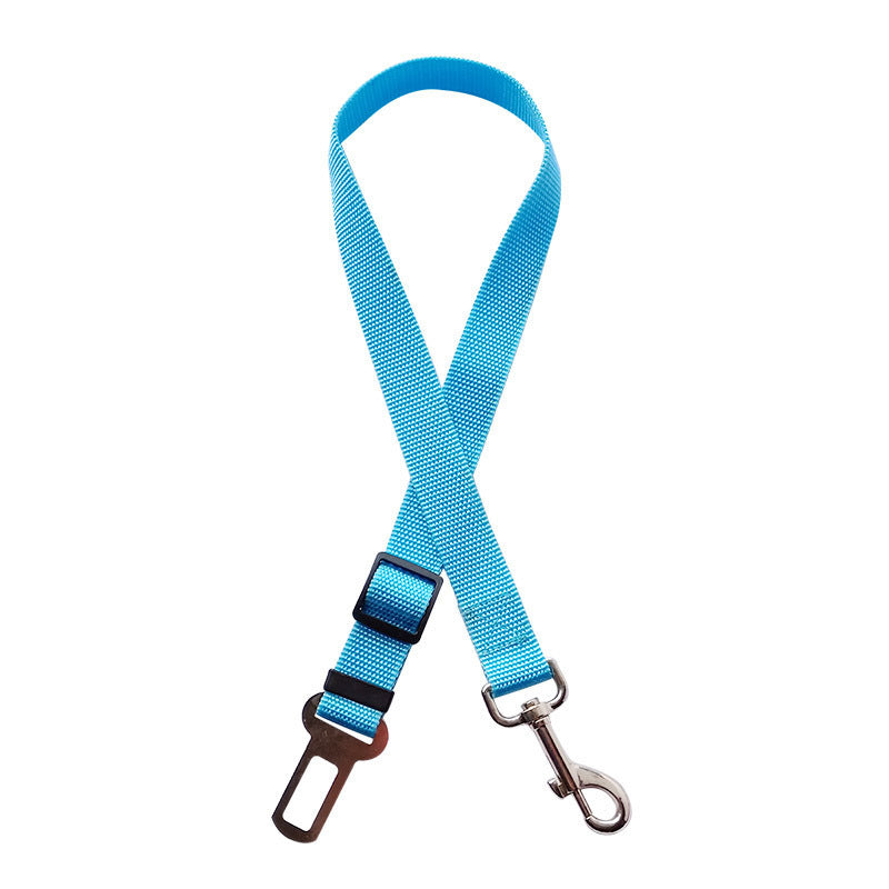 Ceinture de sécurité réglable pour chiens et chats – Harnais de voiture pour animaux de compagnie – Accessoire de voyage sécurisé