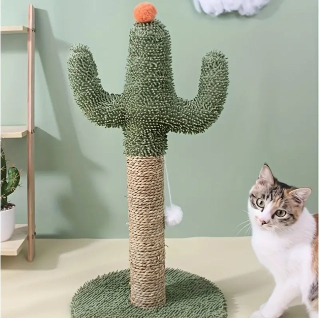 Mobilier pour chat – Jouet interactif cactus, amusant et adapté aux chats d’intérieur