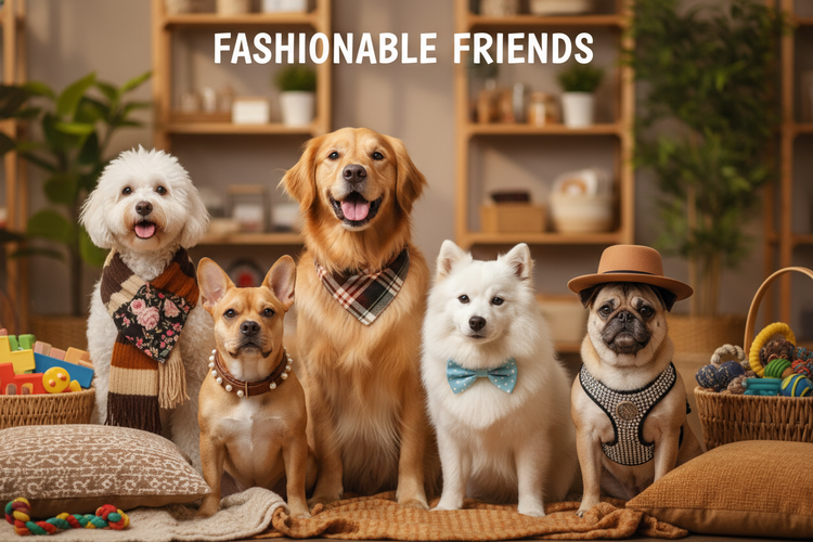 Accessoires pour vos petits et gros canins.