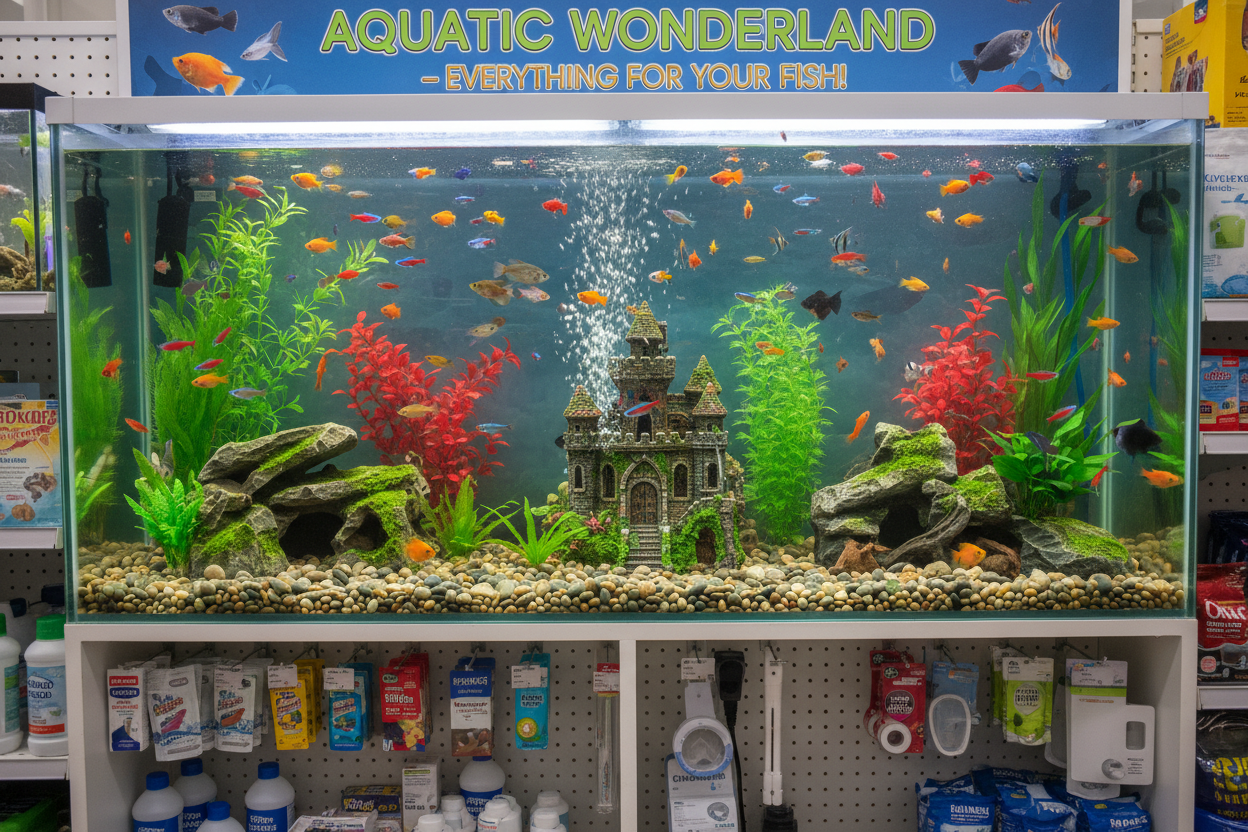 Tout pour vos Poissons et Aquariums 🐠