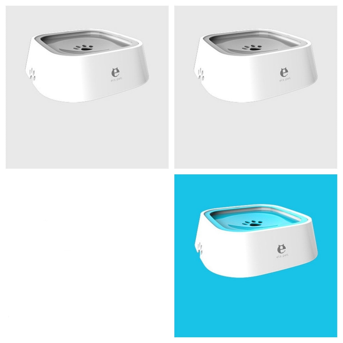 Fontaine à Eau Anti-Débordement pour Chiens et Chats – 1,5 L, ABS & PP, Bol Flottant à Débit Lent