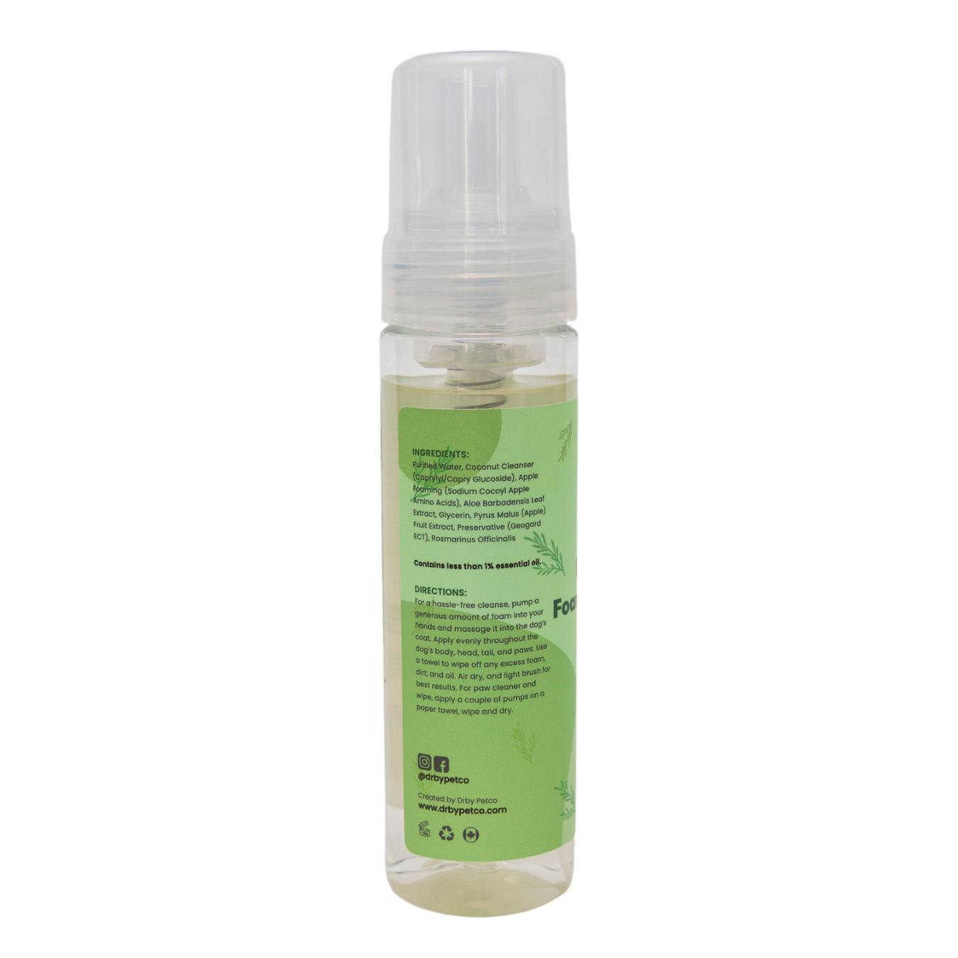 Mousse Nettoyante Sans Rinçage pour Animaux – Nettoyage Rapide & Naturel