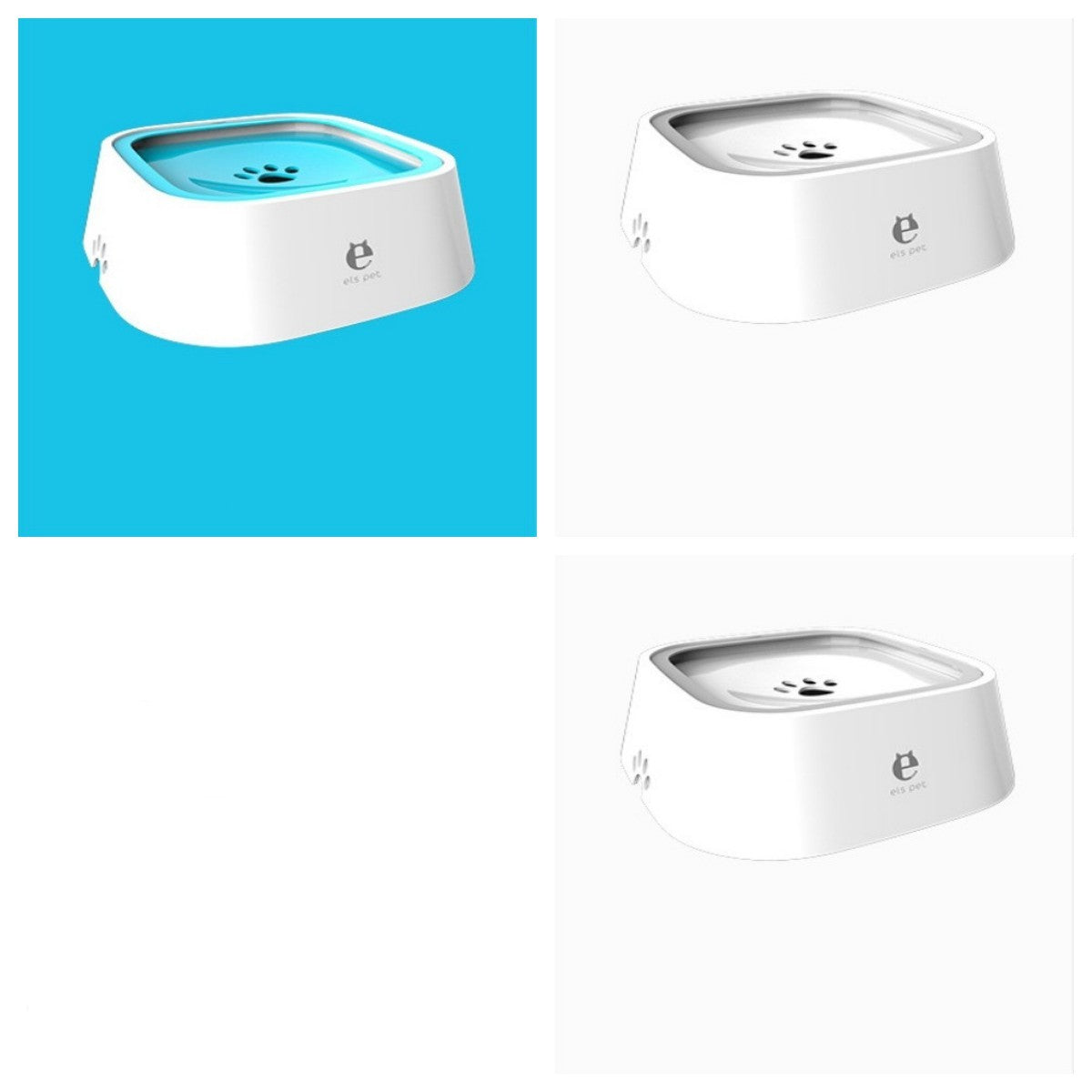 Fontaine à Eau Anti-Débordement pour Chiens et Chats – 1,5 L, ABS & PP, Bol Flottant à Débit Lent