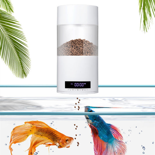 Distributeur Automatique de Nourriture pour Poissons – Aquarium