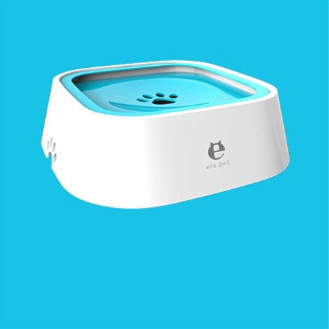 Fontaine à Eau Anti-Débordement pour Chiens et Chats – 1,5 L, ABS & PP, Bol Flottant à Débit Lent