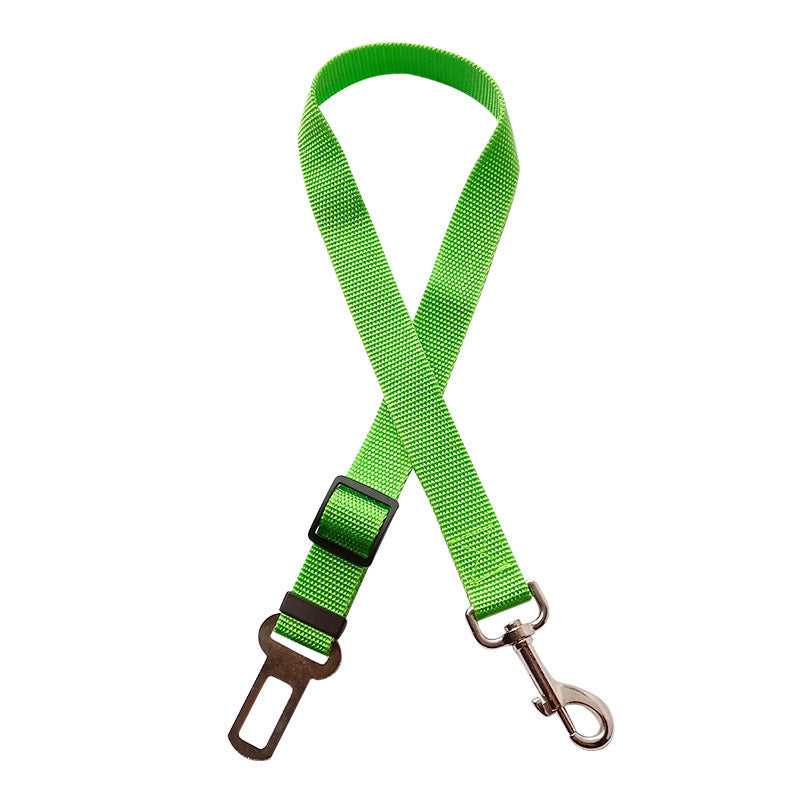 Ceinture de sécurité réglable pour chiens et chats – Harnais de voiture pour animaux de compagnie – Accessoire de voyage sécurisé