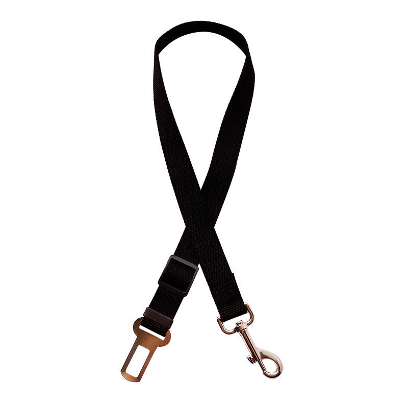 Ceinture de sécurité réglable pour chiens et chats – Harnais de voiture pour animaux de compagnie – Accessoire de voyage sécurisé