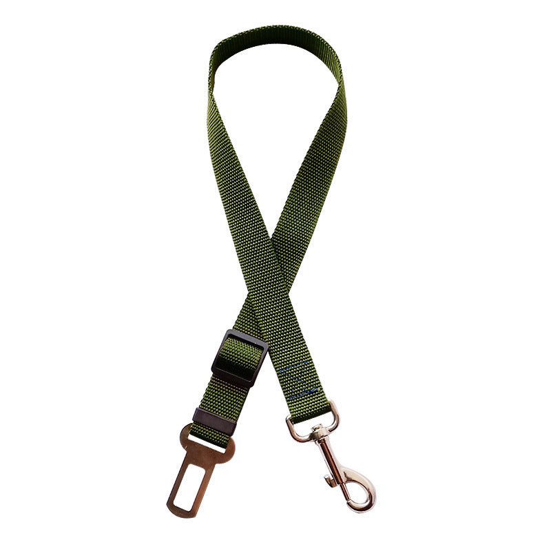Ceinture de sécurité réglable pour chiens et chats – Harnais de voiture pour animaux de compagnie – Accessoire de voyage sécurisé