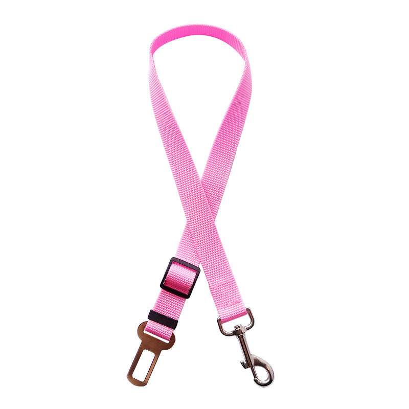 Ceinture de sécurité réglable pour chiens et chats – Harnais de voiture pour animaux de compagnie – Accessoire de voyage sécurisé