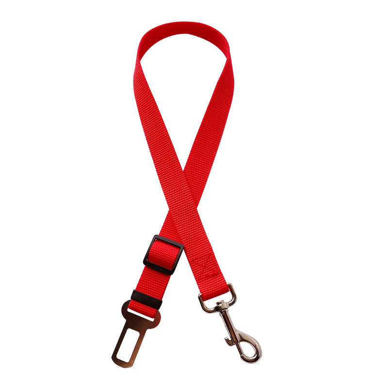 Ceinture de sécurité réglable pour chiens et chats – Harnais de voiture pour animaux de compagnie – Accessoire de voyage sécurisé