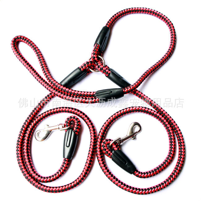 🐕 Laisse Double Résistante pour Chiens – Sécurité et Confort