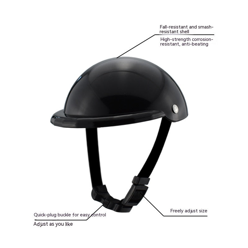 Pet Helmet pour Chiens & Chats – Casque avec Lunettes, Style Fun & Sécurisé