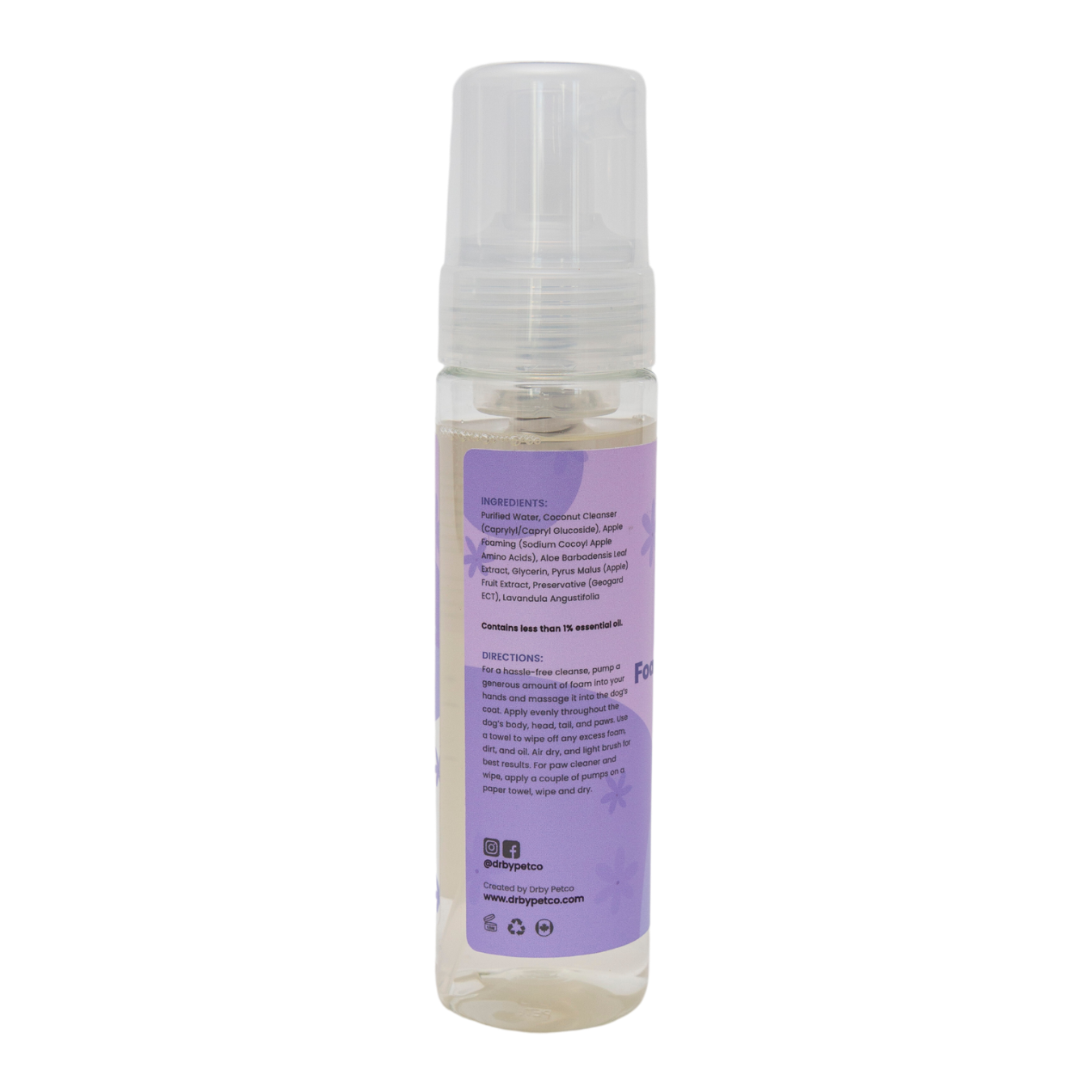 Mousse Nettoyante Sans Rinçage pour Animaux – Nettoyage Rapide & Naturel