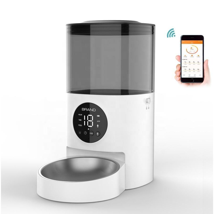 Distributeur Automatique de Nourriture pour Chats et Chiens – WiFi Intelligent