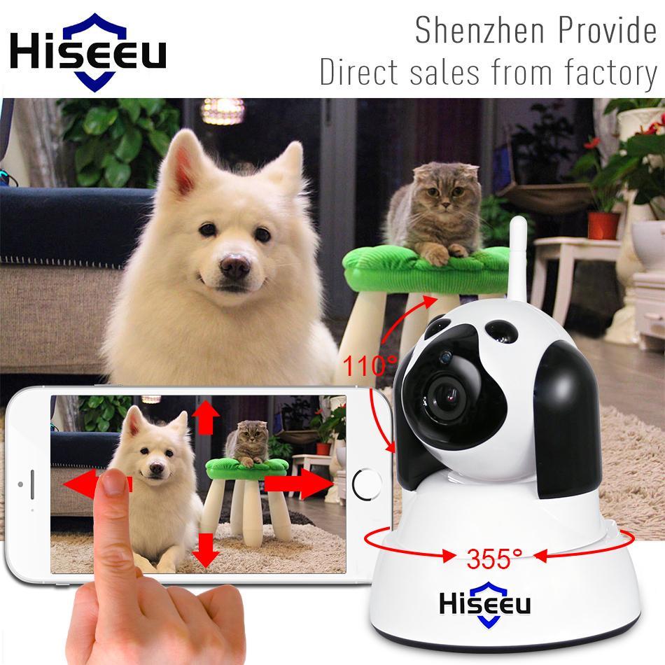 Caméra de Surveillance Wi-Fi 360° HD – Vision Nocturne et Audio Bidirectionnel pour Maison et Animaux