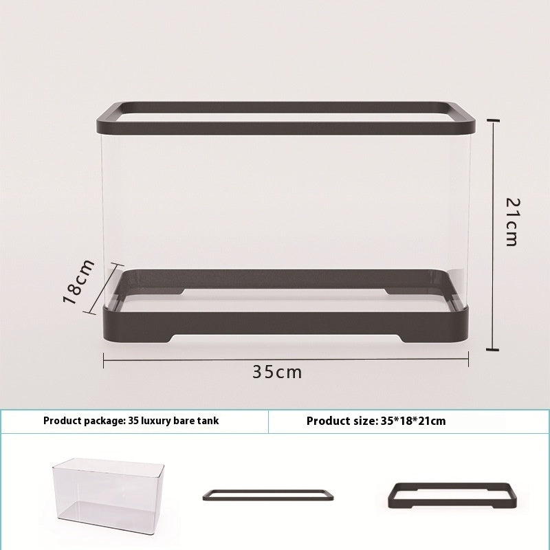 Présentoir Aquarium Acrylique 4 Générations – Design Transparent