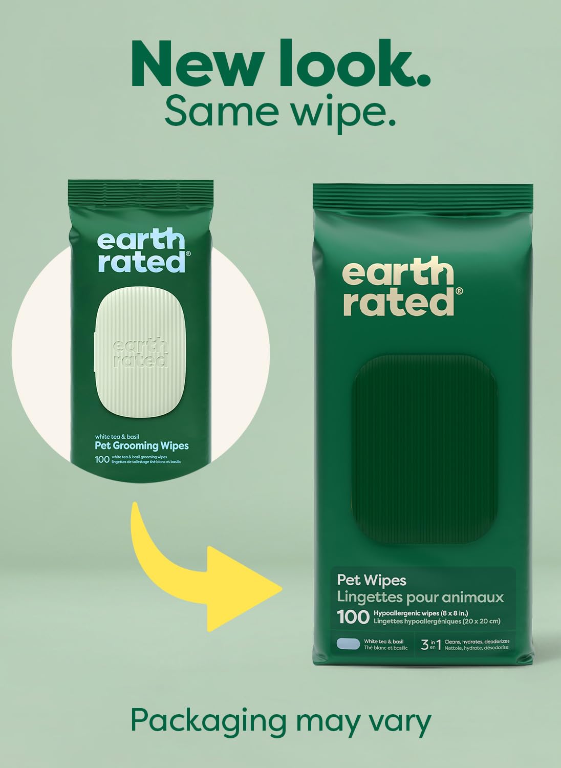Lingettes Hypoallergéniques pour Chiens et Chats | Nettoyage Doux Sans Rinçage | Hydratantes & Pratiques
