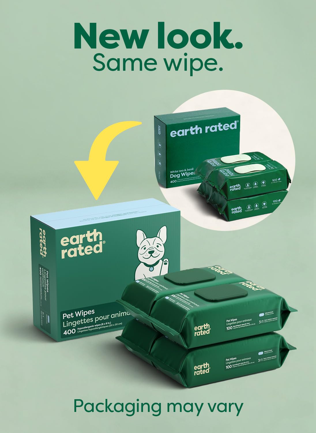 Lingettes Hypoallergéniques pour Chiens et Chats | Nettoyage Doux Sans Rinçage | Hydratantes & Pratiques