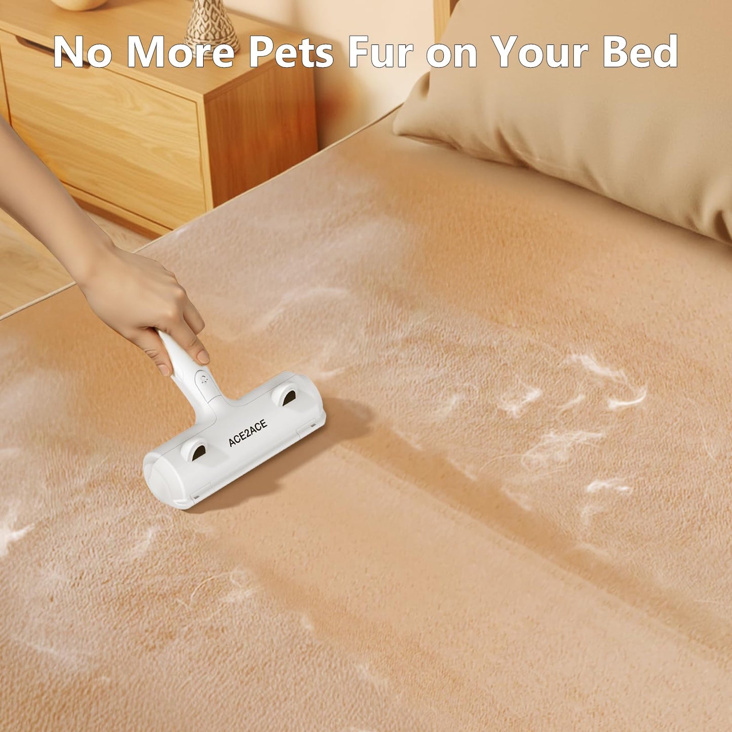 Rouleau Anti-Poils Réutilisable ACE2ACE | Nettoyage Automatique pour Chiens et Chats | Meubles & Tapis