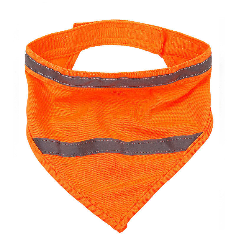 Foulard réfléchissant fluorescent de chasse – Haute visibilité pour chiens et chasseurs