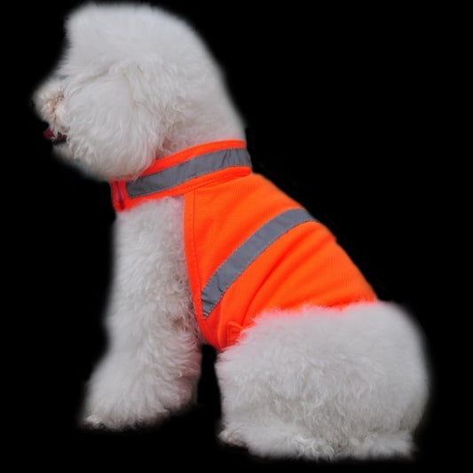 Gilet fluorescent pour chien – Idéal pour la marche et la chasse