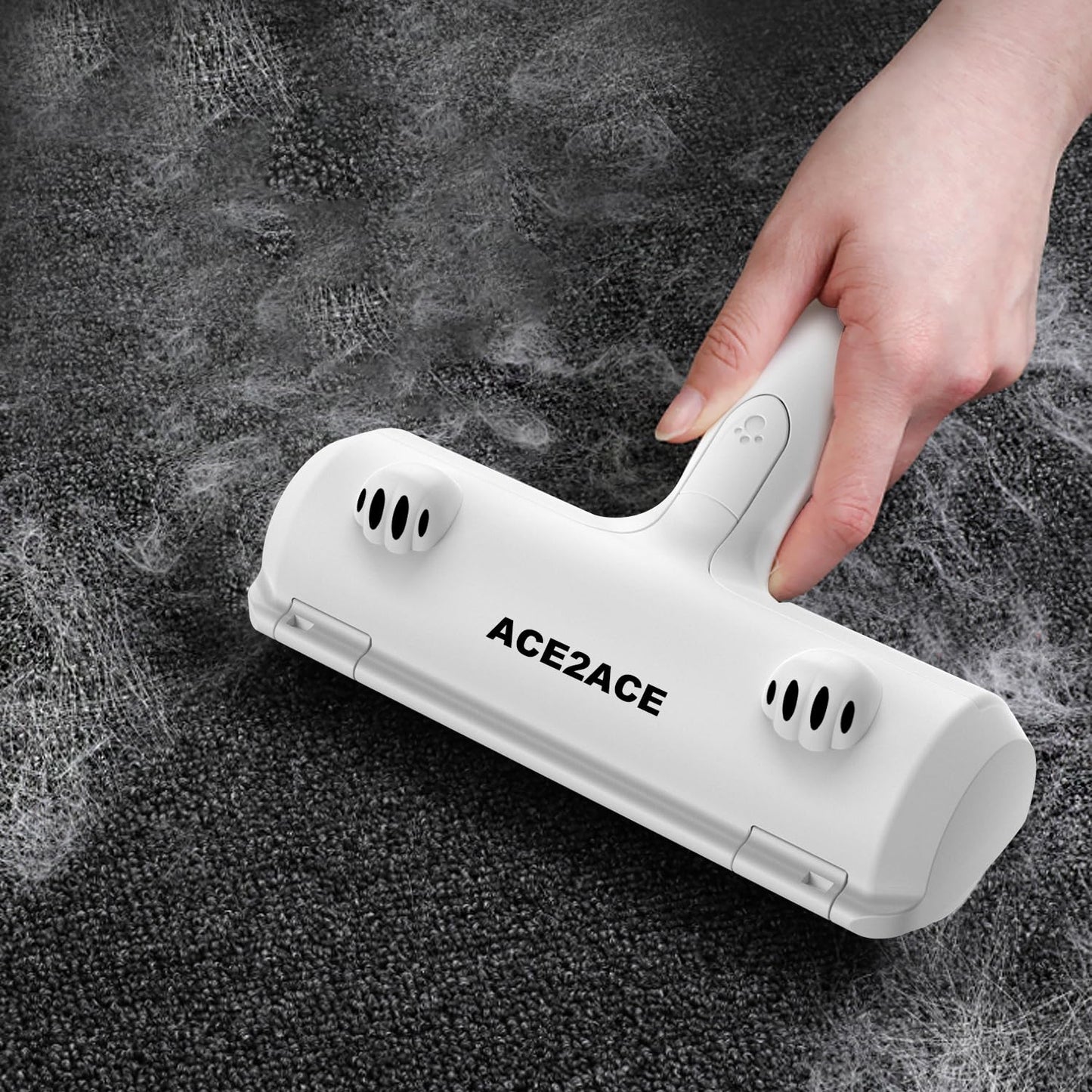 Rouleau Anti-Poils Réutilisable ACE2ACE | Nettoyage Automatique pour Chiens et Chats | Meubles & Tapis