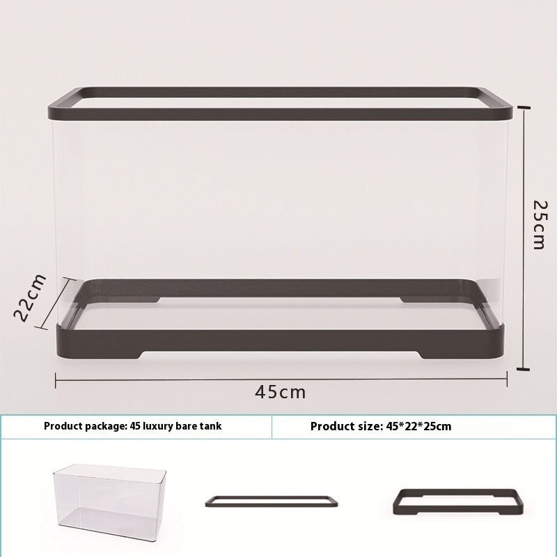 Présentoir Aquarium Acrylique 4 Générations – Design Transparent