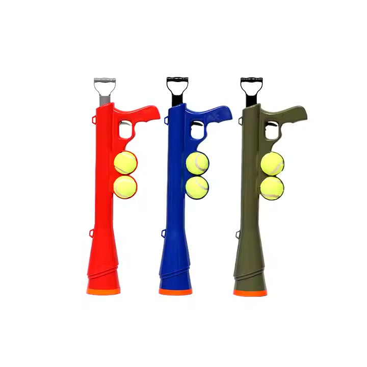 Lance-Balle Interactif pour Chien – 8 Niveaux • Avec Balle de Tennis