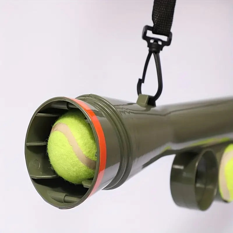 Lance-Balle Interactif pour Chien – 8 Niveaux • Avec Balle de Tennis