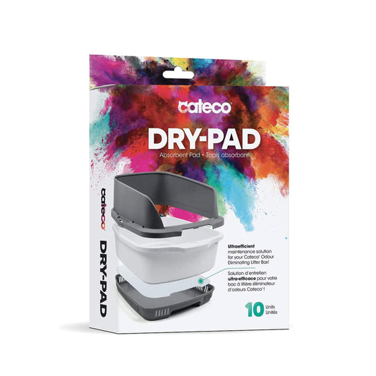 Cateco – Coussinets Absorbants Dry Pads (Paquet de 10) | Contrôle des Odeurs