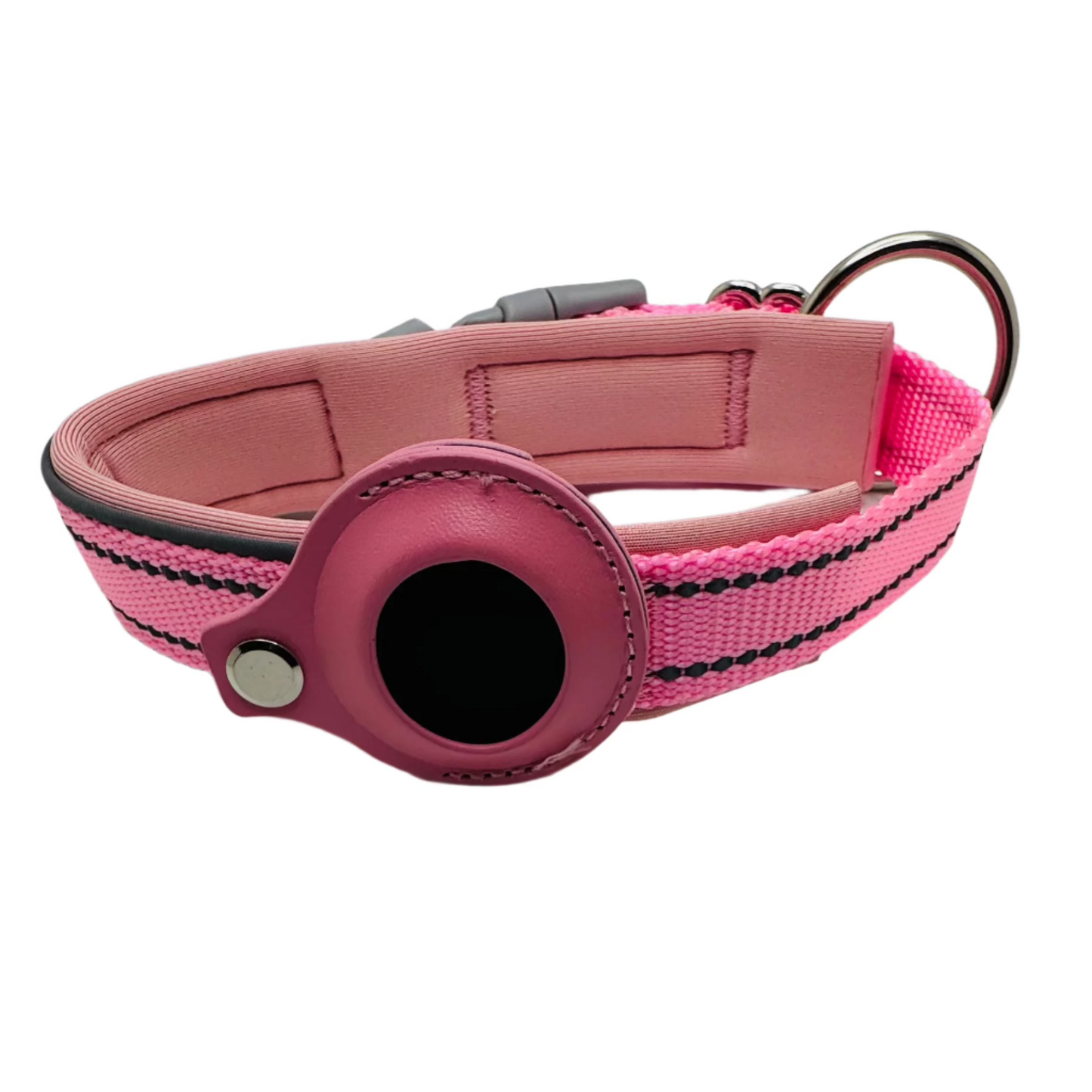 Collier porte étiquette AirTag pour animaux de compagnie – Système anti-perte pour chats et chiens