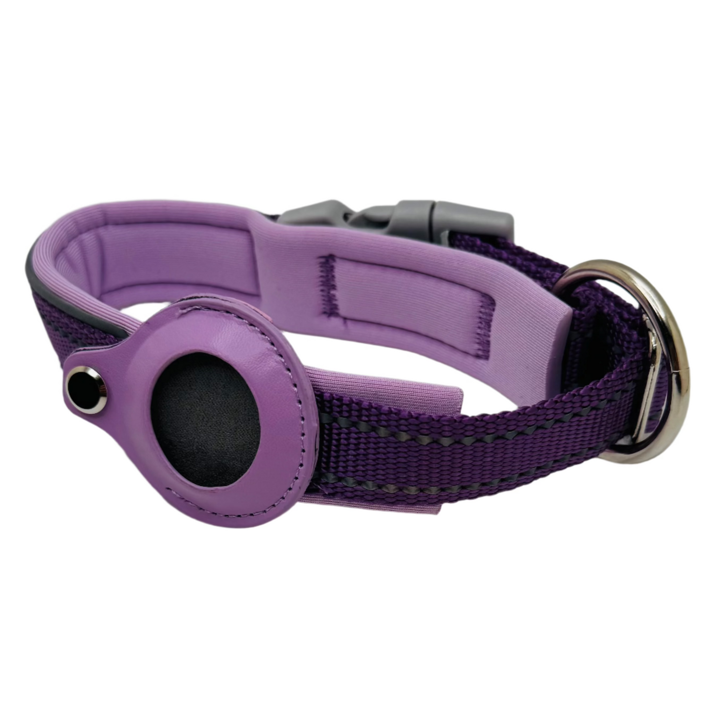 Collier porte étiquette AirTag pour animaux de compagnie – Système anti-perte pour chats et chiens