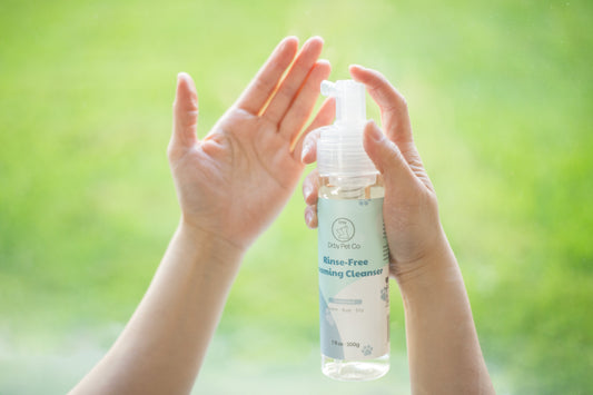 Mousse Nettoyante Sans Rinçage pour Animaux – Nettoyage Rapide & Naturel