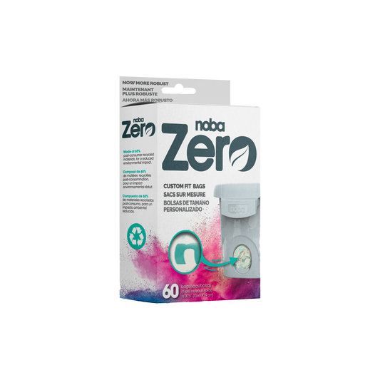 Noba Zero – Recharges de Sacs (60 unités) | 65 % Matériaux Recyclés
