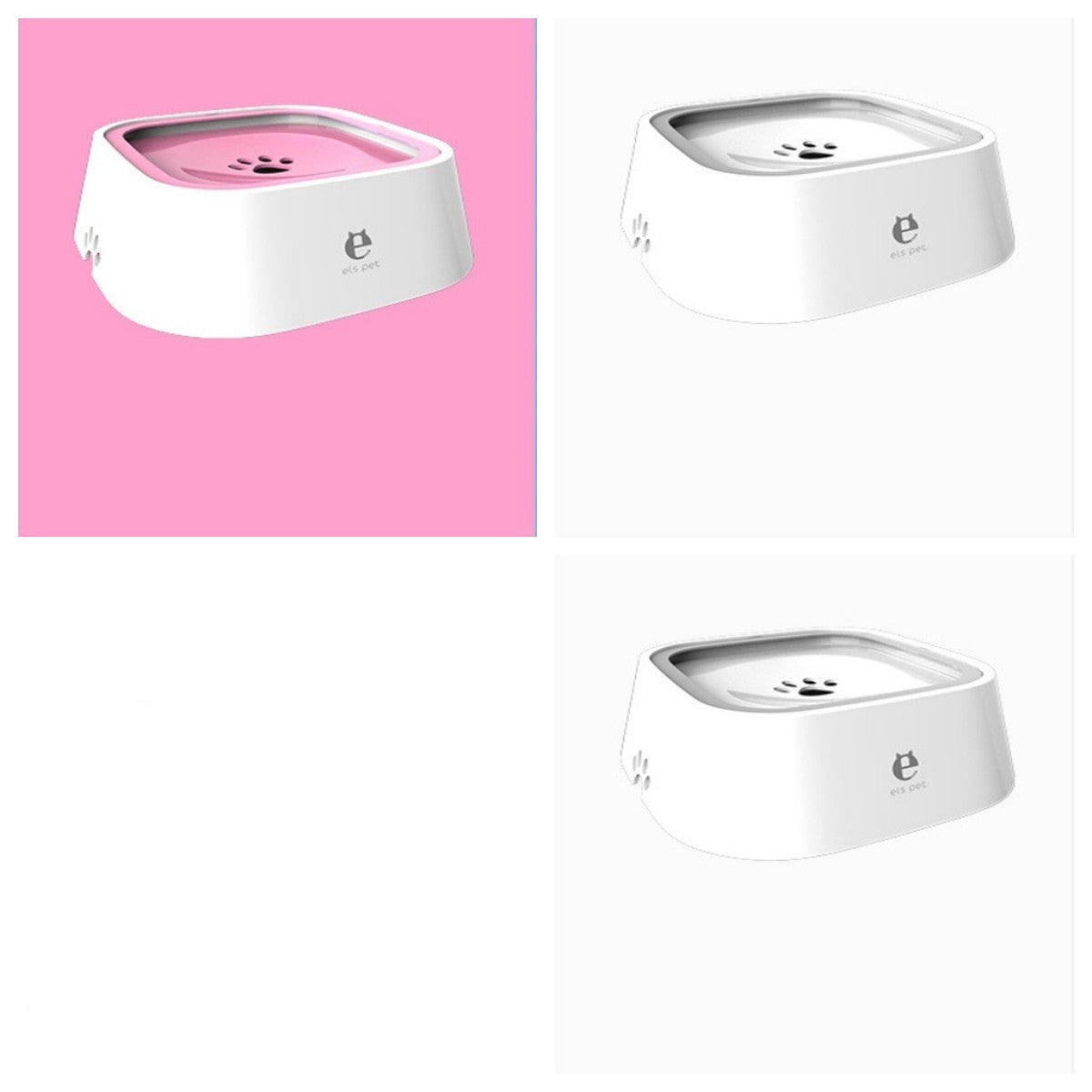 Fontaine à Eau Anti-Débordement pour Chiens et Chats – 1,5 L, ABS & PP, Bol Flottant à Débit Lent