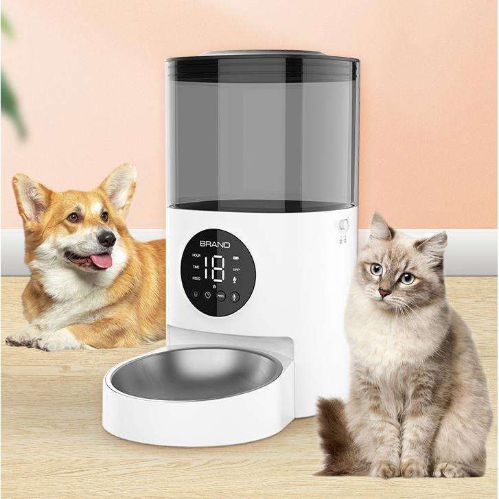 Distributeur Automatique de Nourriture pour Chats et Chiens – WiFi Intelligent