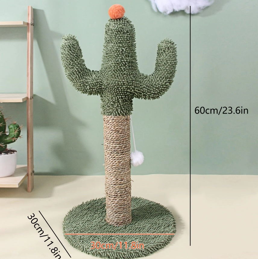 Mobilier pour chat – Jouet interactif cactus, amusant et adapté aux chats d’intérieur