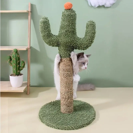 Mobilier pour chat – Jouet interactif cactus, amusant et adapté aux chats d’intérieur
