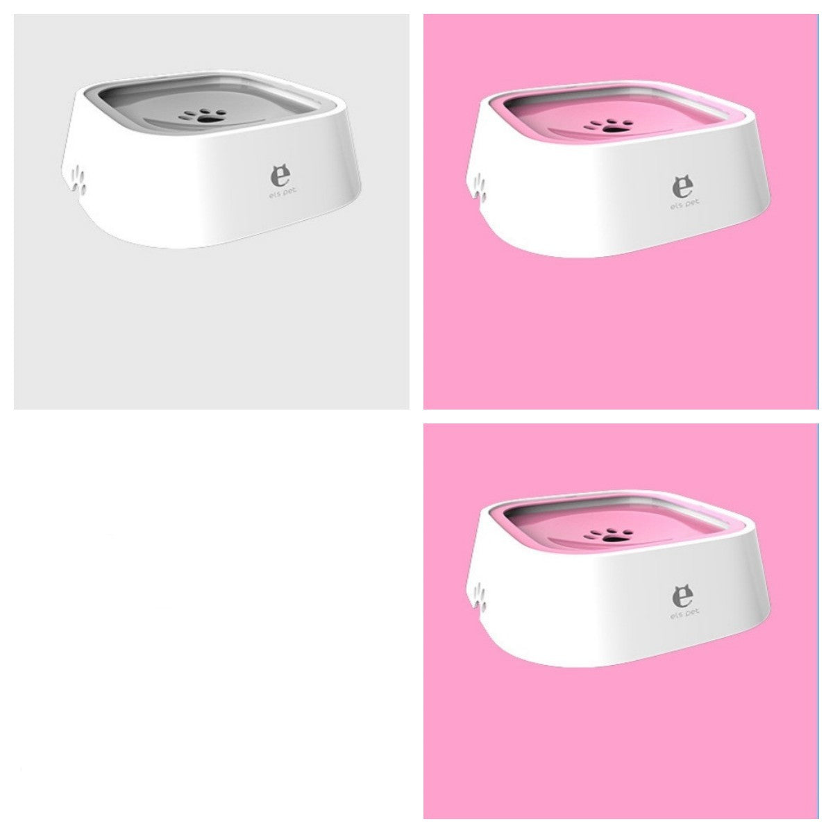 Fontaine à Eau Anti-Débordement pour Chiens et Chats – 1,5 L, ABS & PP, Bol Flottant à Débit Lent