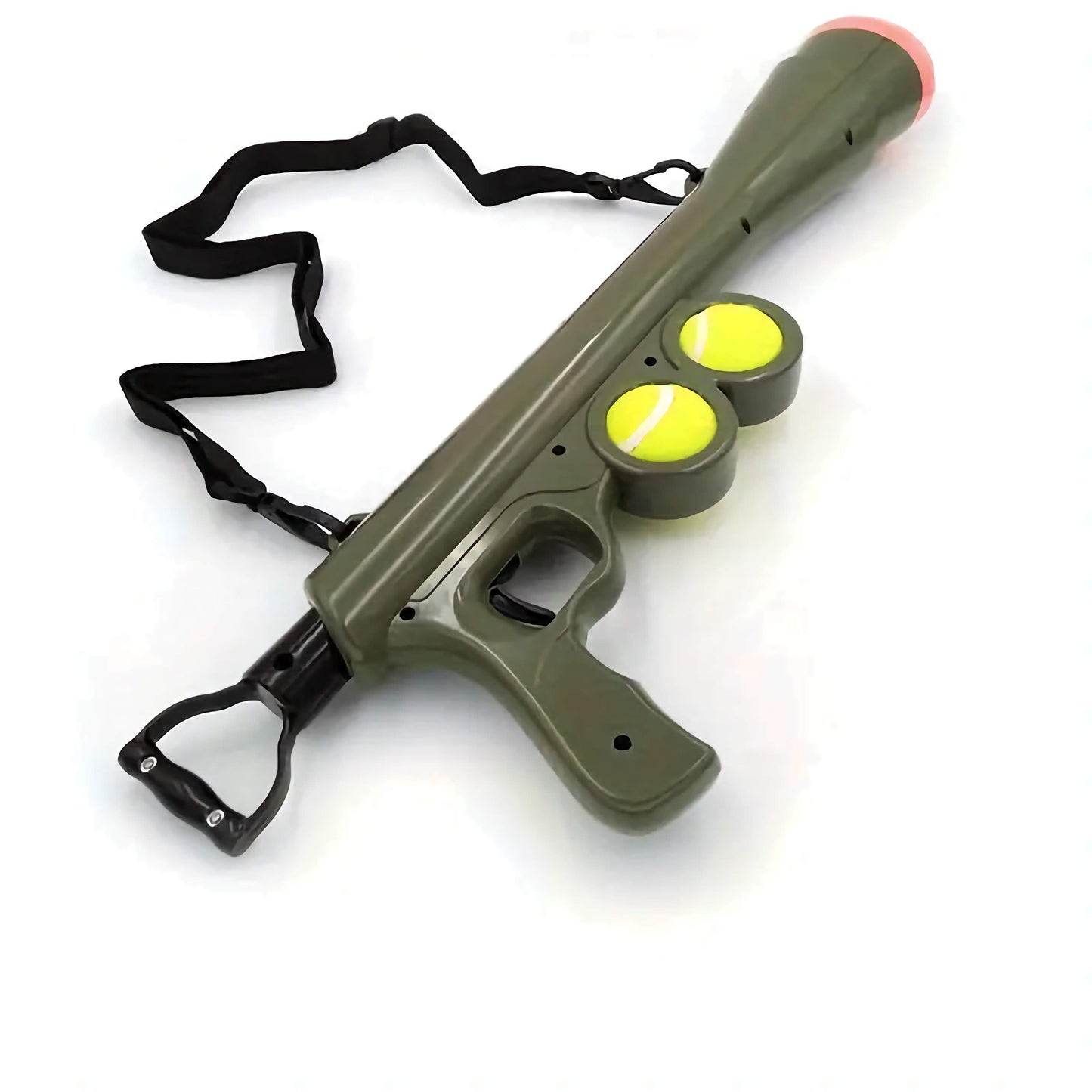 Lance-Balle Interactif pour Chien – 8 Niveaux • Avec Balle de Tennis